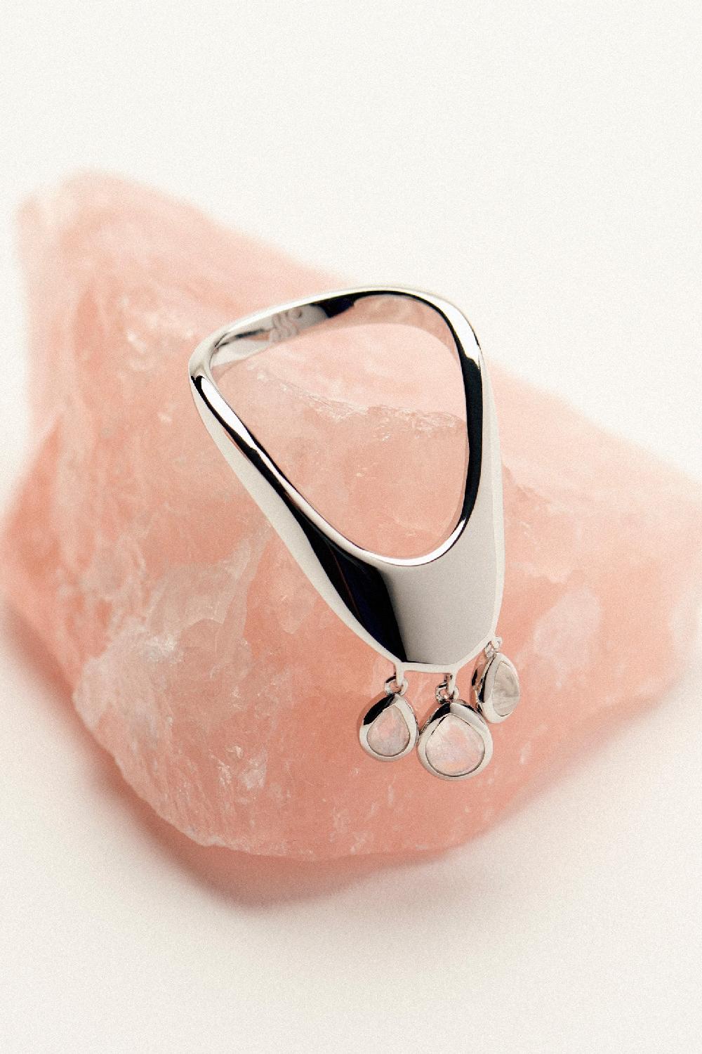 L'exception Bague Benedicto Argent La Fontana Paris