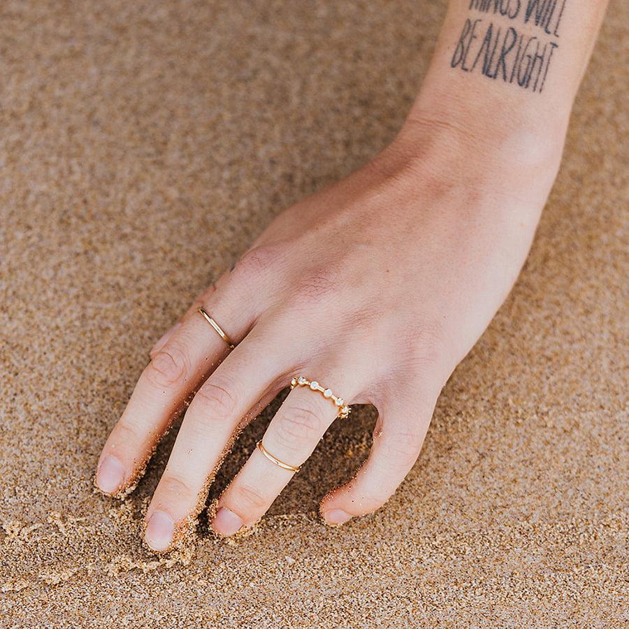 L'exception Bague Cosmic Infinity Or Maren Jewellery