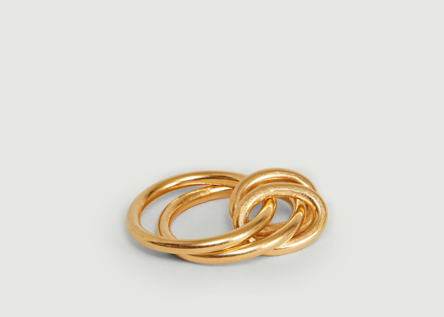 L'exception Bague Double Vermeil Ronda Vermeil Par Coeur Paris