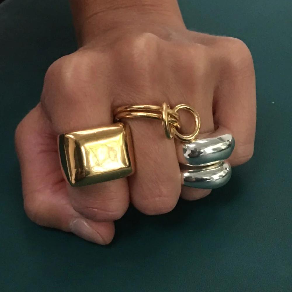 L'exception Bague Double Vermeil Ronda Vermeil Par Coeur Paris