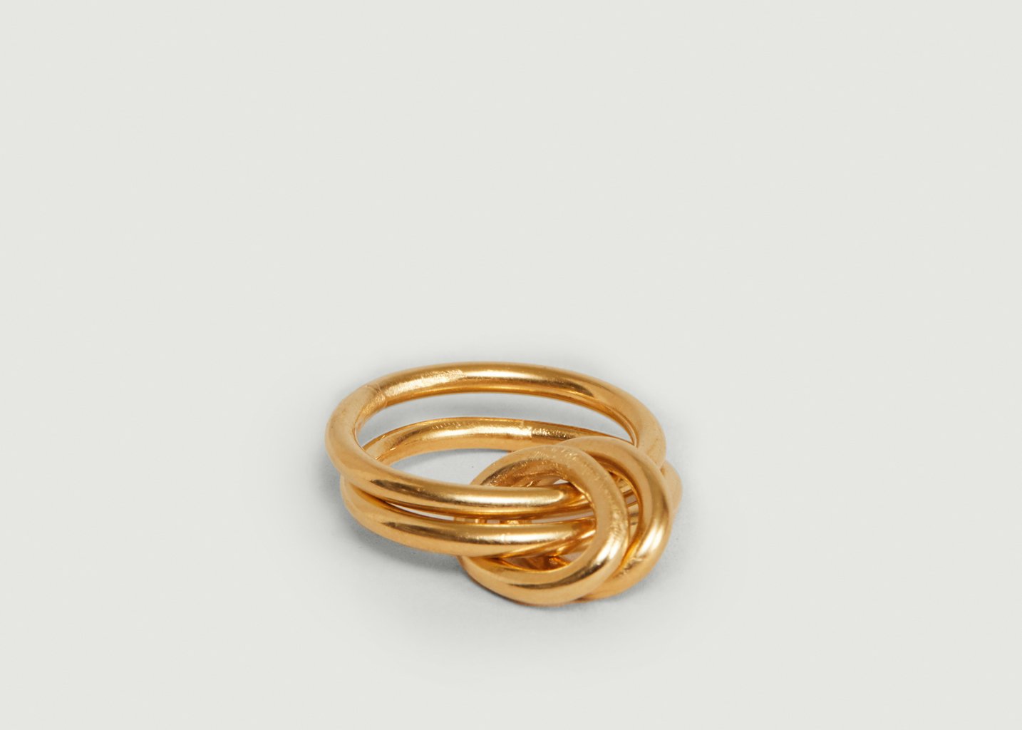 l'exception Bague double vermeil Ronda Vermeil Par Coeur Paris