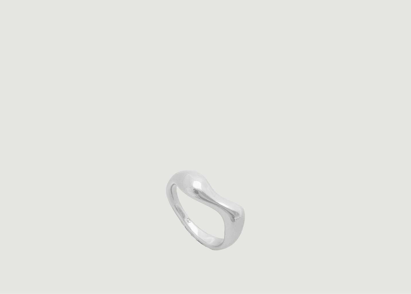 l'exception Bague en argent recyclé Tiye Argent Aerea Studio
