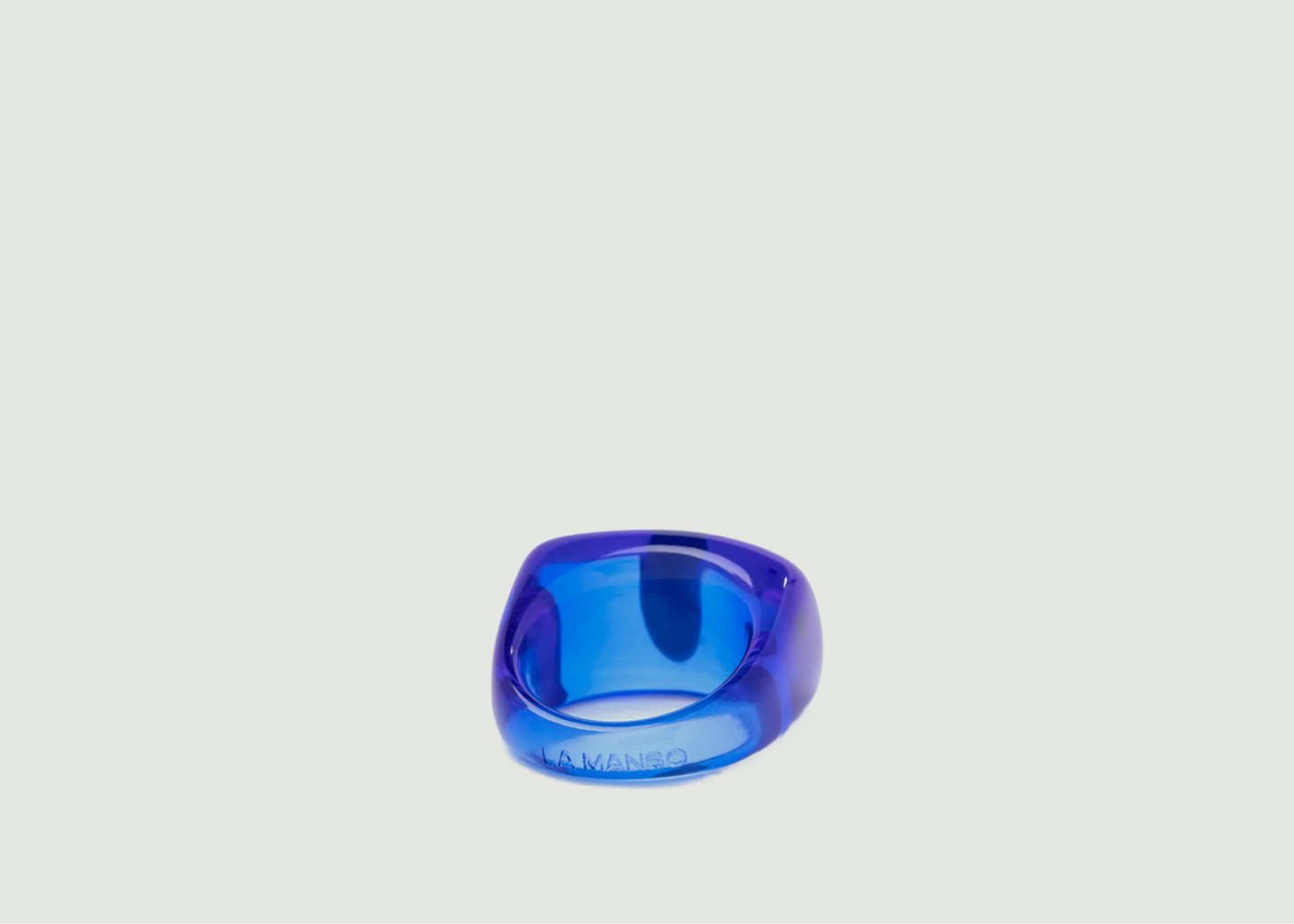 L'exception Bague En Plastique Beetle In Pool Bleu La Manso