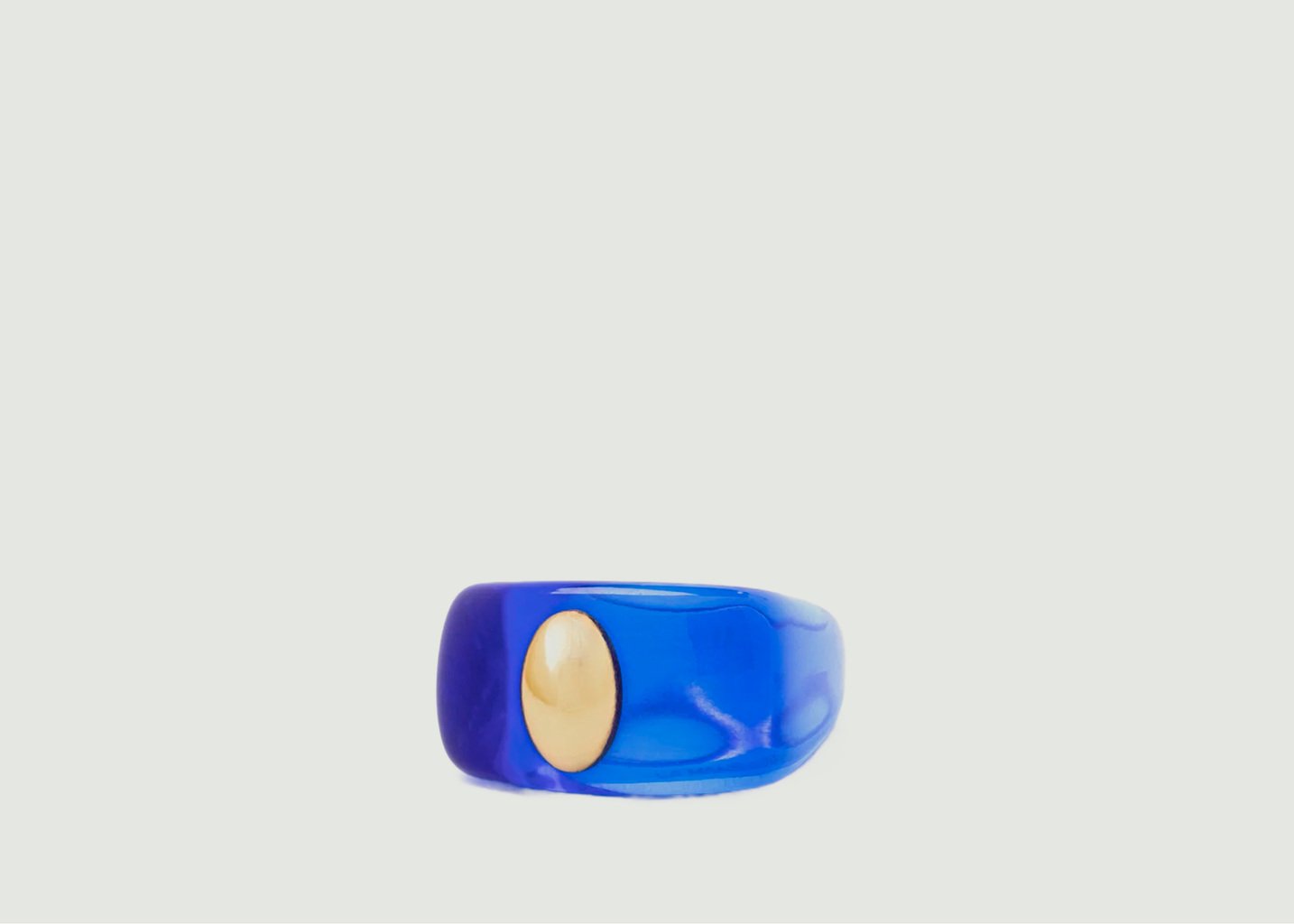 l'exception Bague en plastique Beetle in Pool Bleu La Manso
