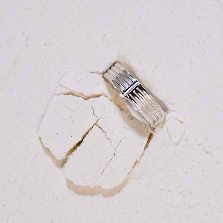 L'exception Bague Essential Lines Argent Maren Jewellery