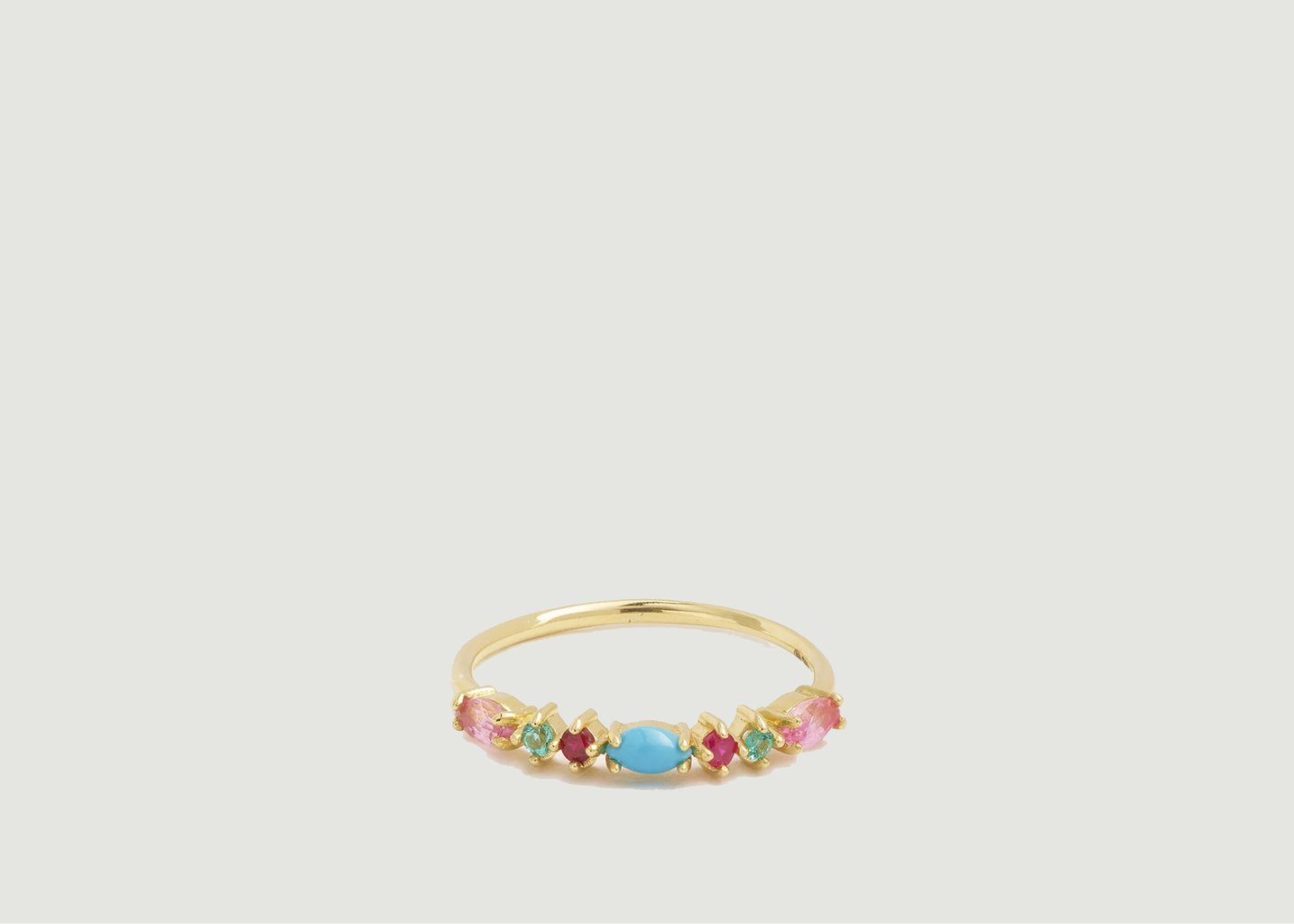 l'exception Bague Gaia 3 Turquoise Or Sophie d'Agon