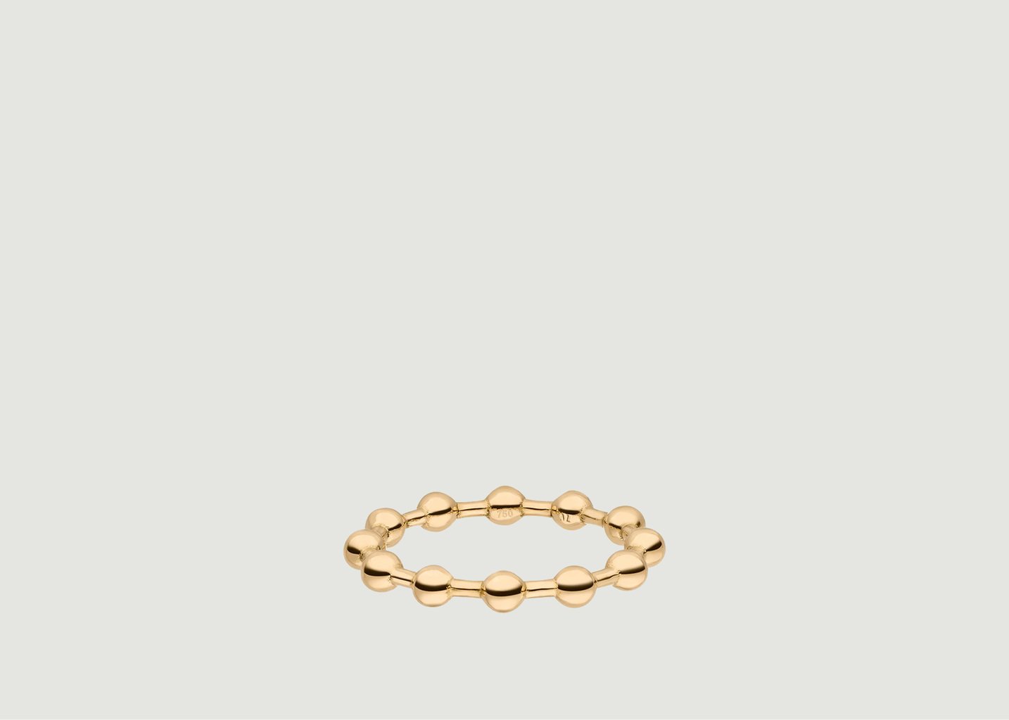 l'exception Bague perle sphère or Or Maren Jewellery