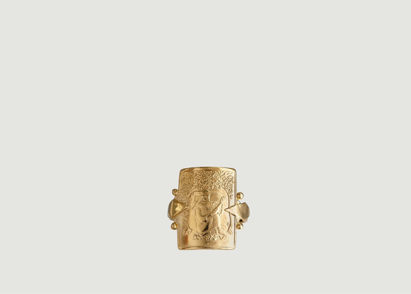 l'exception Bague Sous les agrumes la Fileuse de Jasmin Or Atelier Indépendant