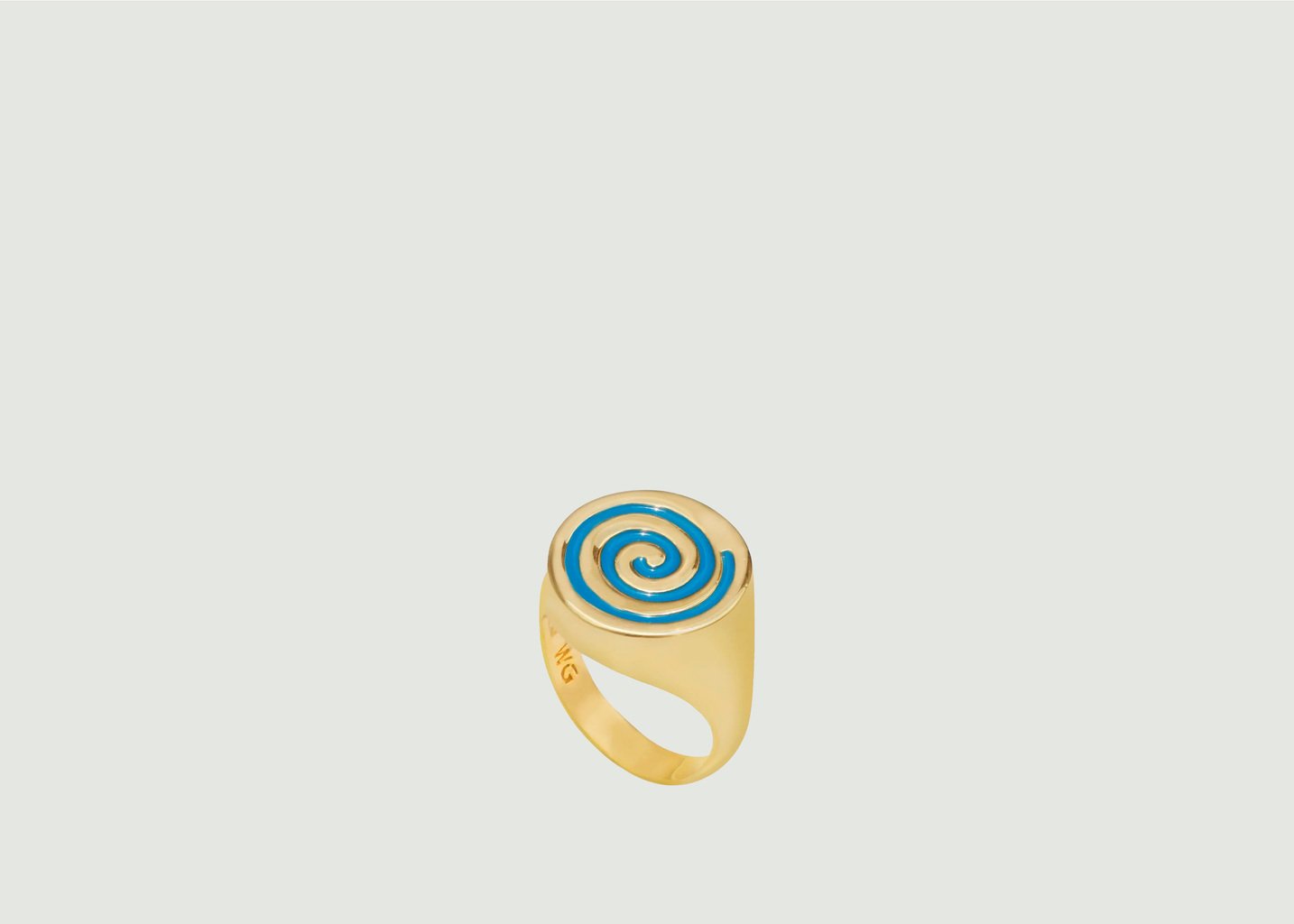 L'exception Bague Time Is A Spiral Or Wilhelmina Garcia