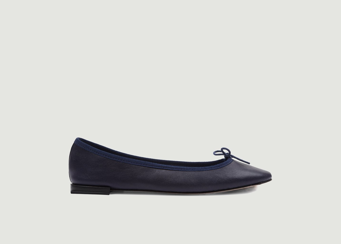 l'exception Ballerine Cendrillon Bleu Marine Repetto