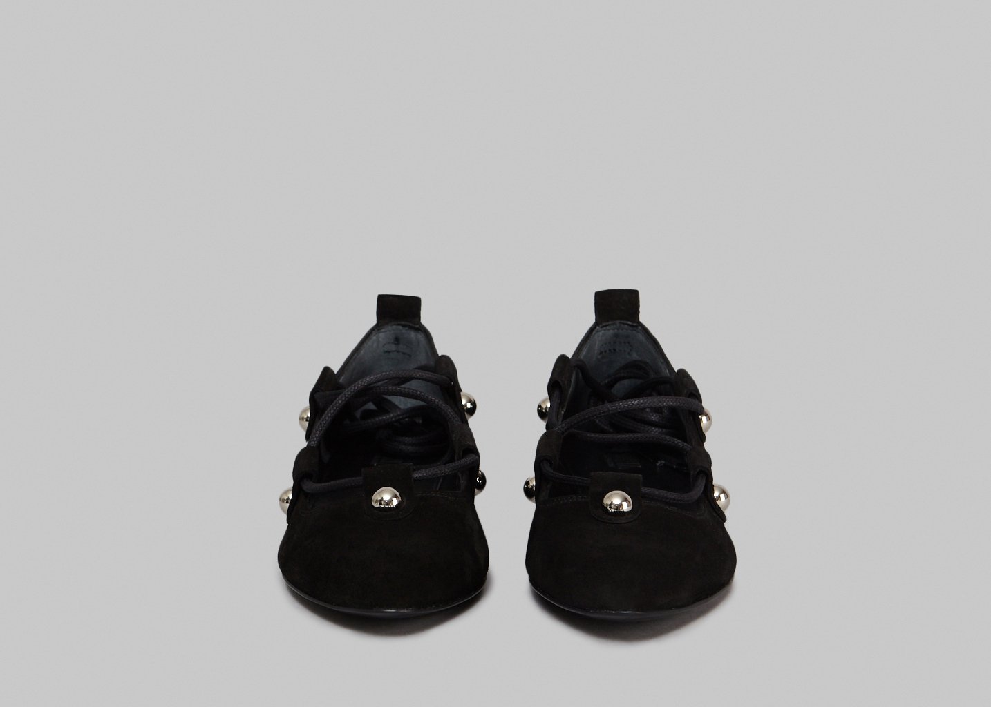 L'exception Ballerine Clous Noir Sonia By Sonia Rykiel