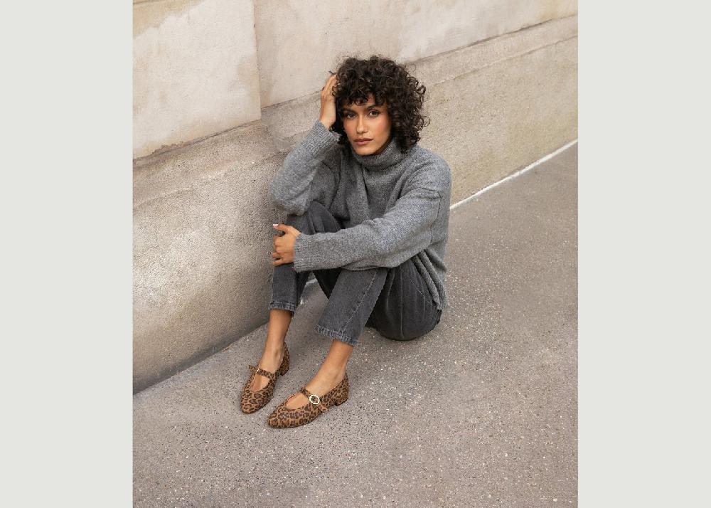 L'exception Ballerines Cassandre Imprimé Maison Toufet