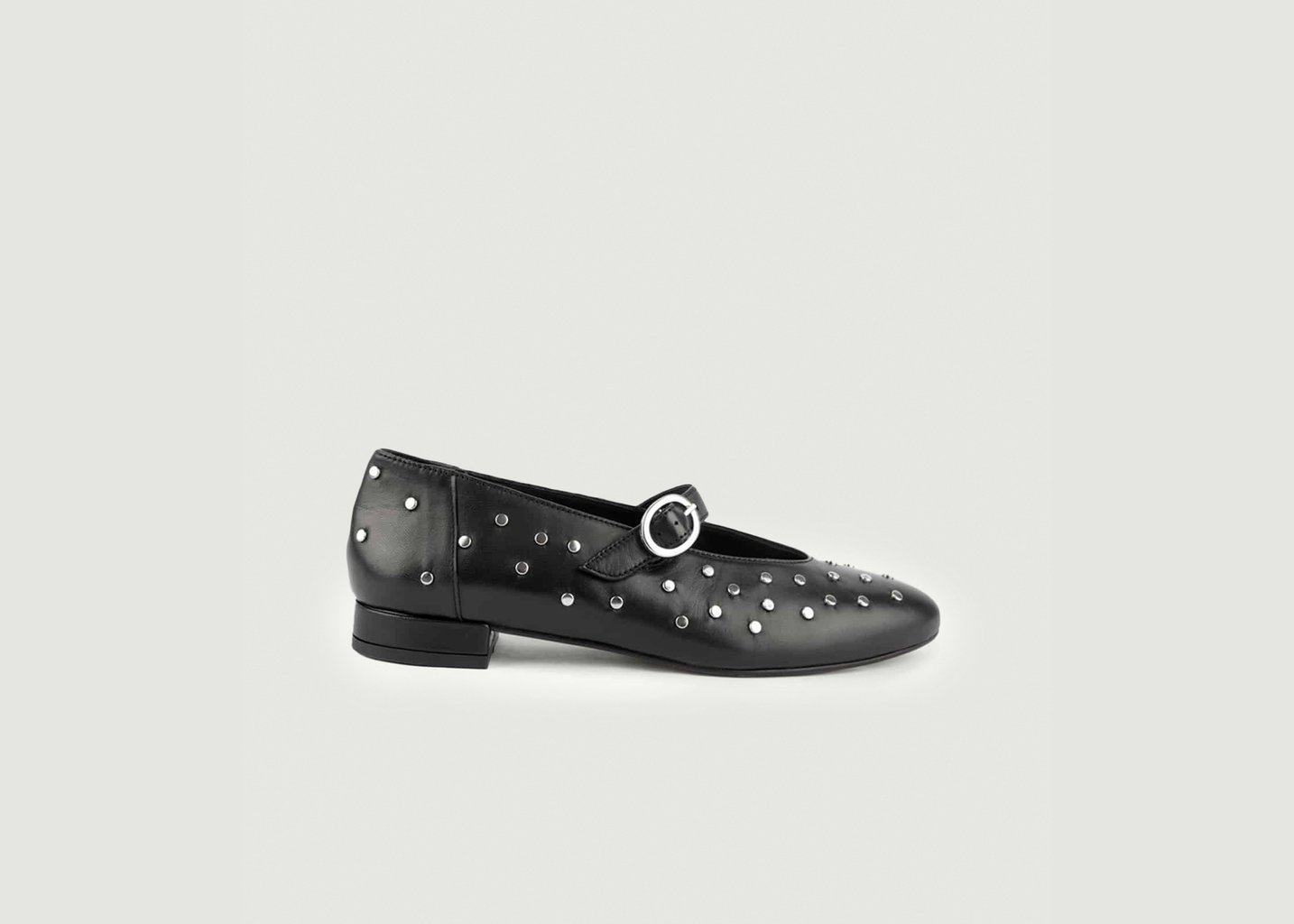 l'exception Ballerines Cassandre Noir Maison Toufet