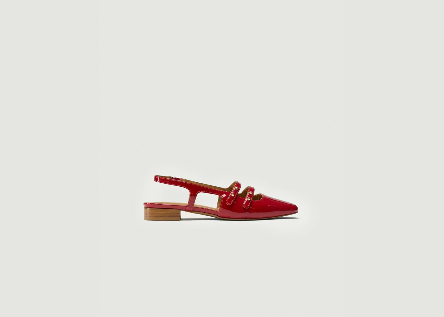 l'exception Ballerines Soli Rouge Odaje ex M.Moustache
