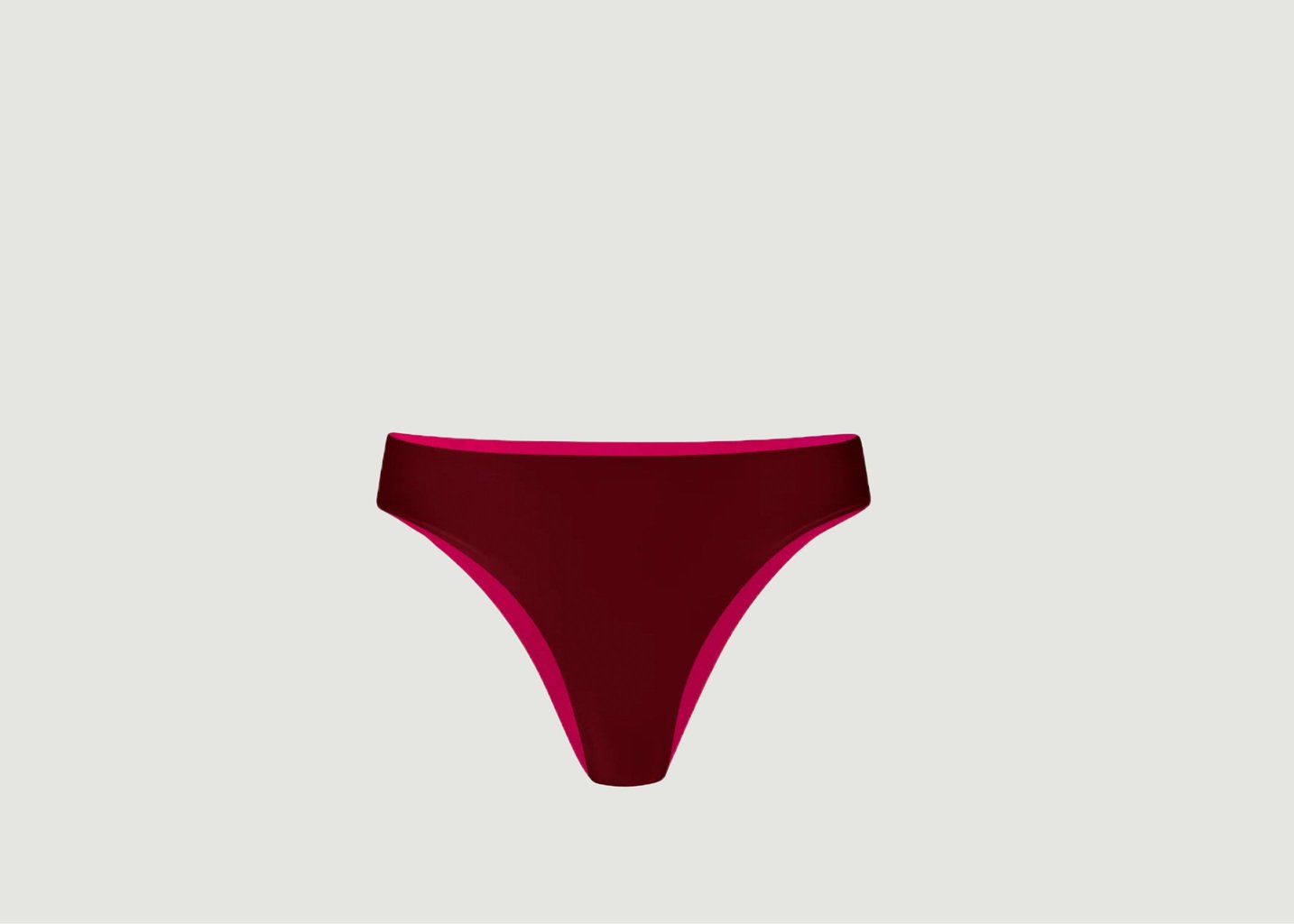 L'exception Bas De Maillot Belitung Réversible Cerise Kaly Ora
