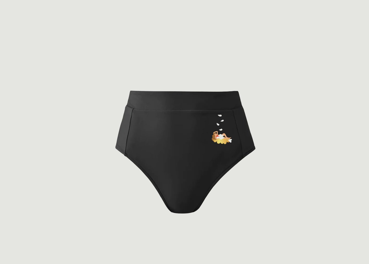 l'exception Bas n°5 Collab' x Lundi au Soleil Noir Posidonie