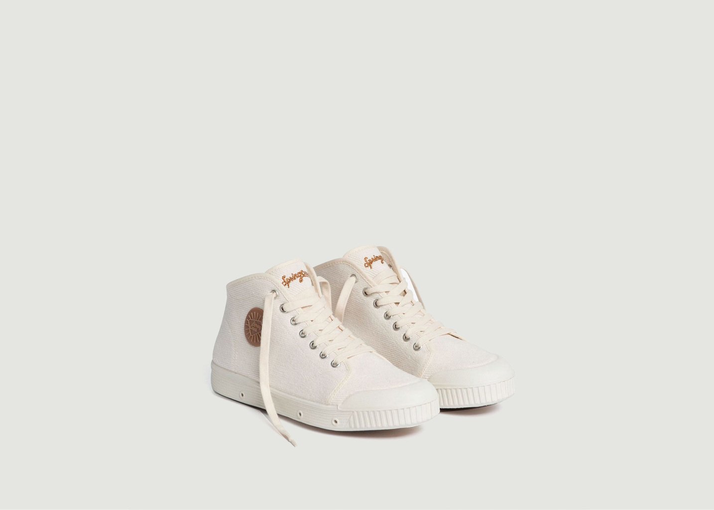 L'exception Basket B2 Heavy Twill Ecru Spring Court