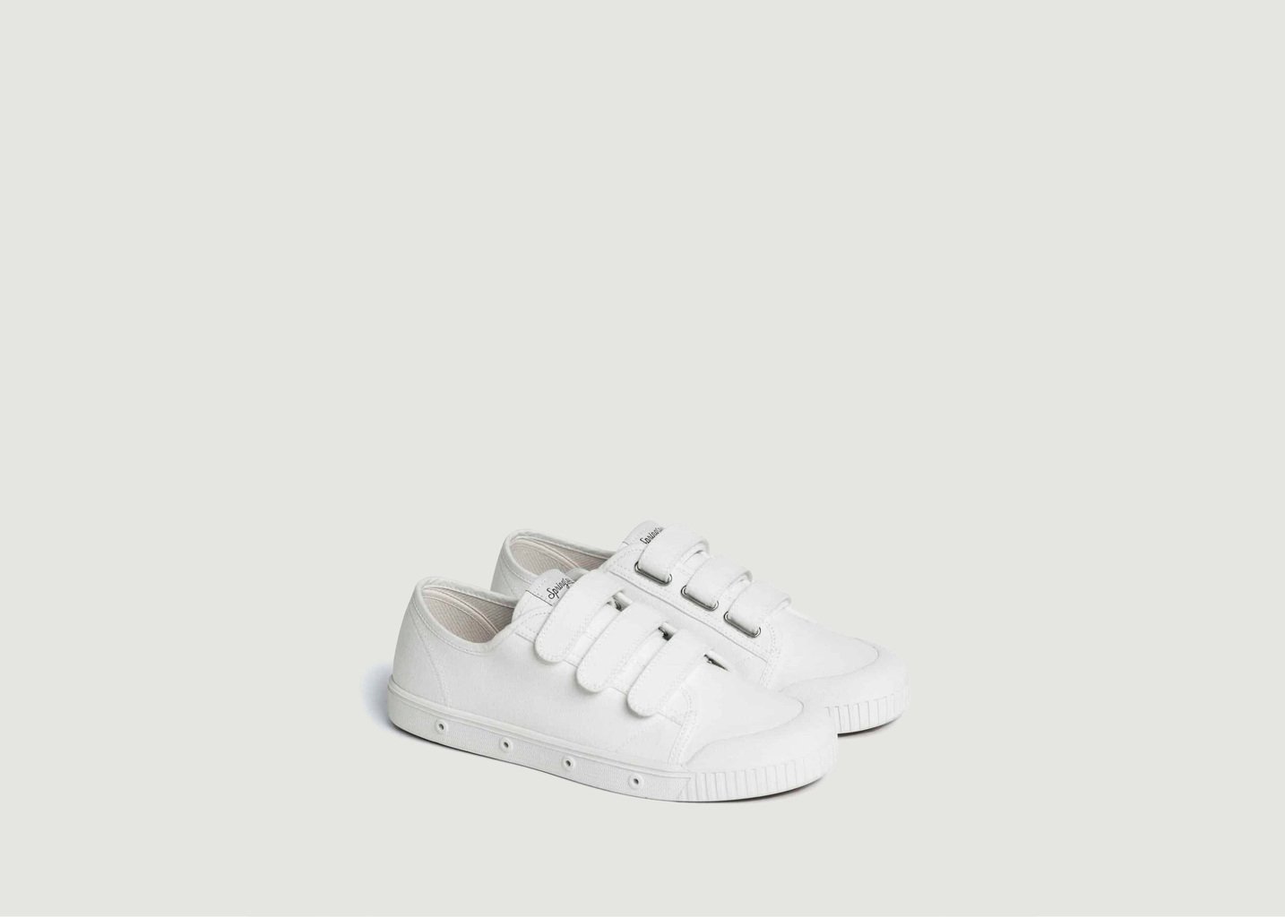 L'exception Basket G2 Scratch Canvas Blanc Spring Court