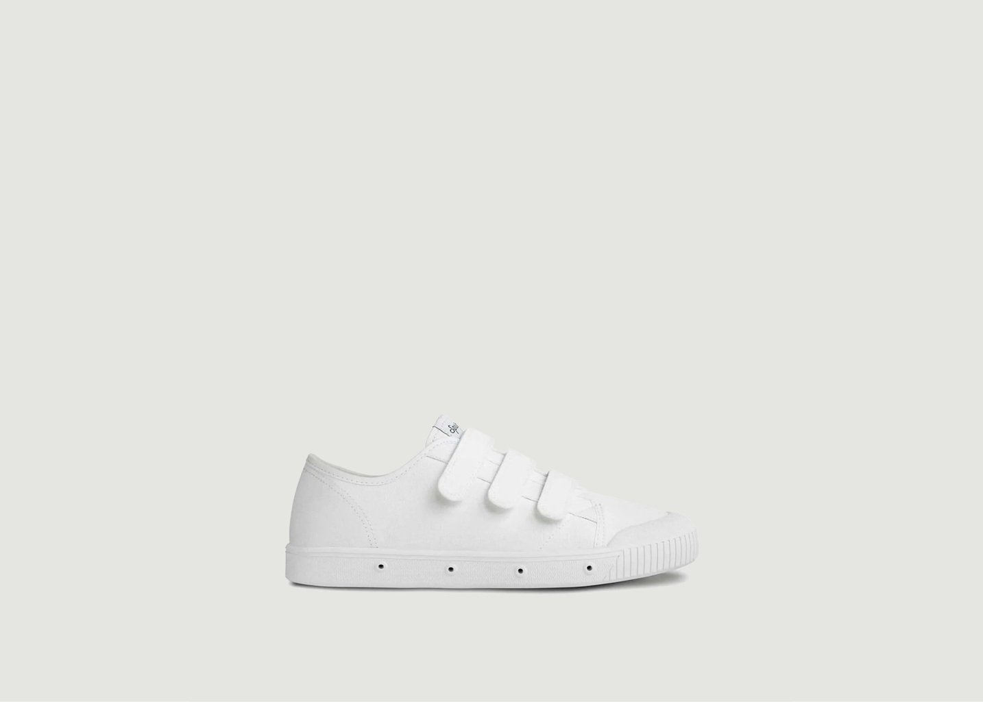 l'exception Basket G2 Scratch Canvas Blanc Spring Court