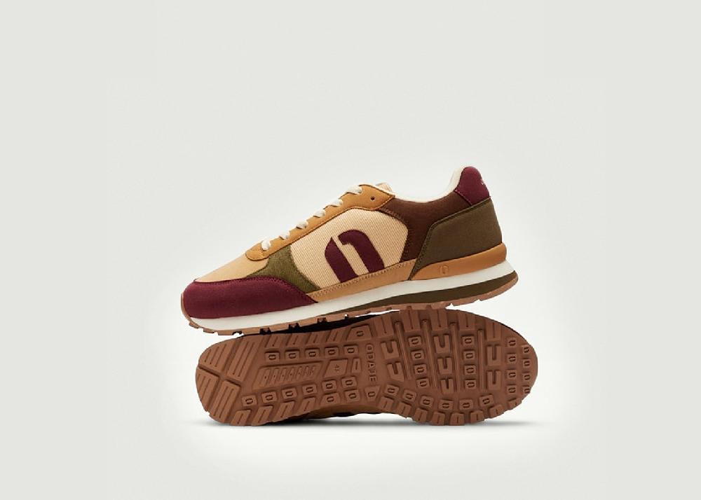 L'exception Baskets Basses Adrien Multicolore Odaje Ex M.Moustache