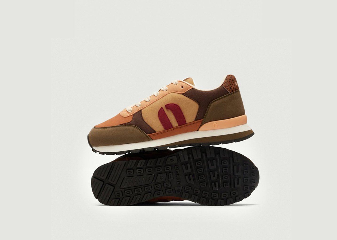 L'exception Baskets Basses Aline Multicolore Odaje Ex M.Moustache