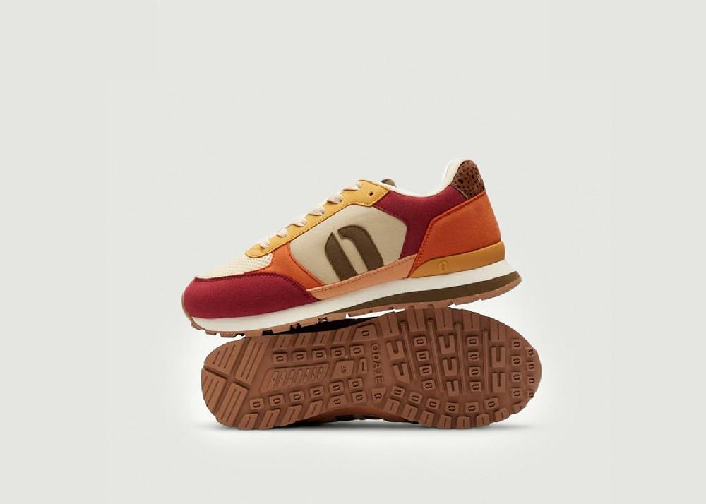 L'exception Baskets Basses Aline Multicolore Odaje Ex M.Moustache