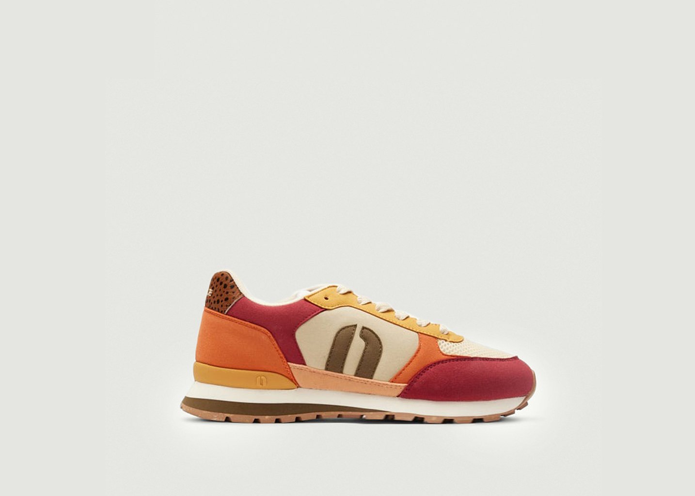 l'exception Baskets basses Aline Multicolore Odaje ex M.Moustache