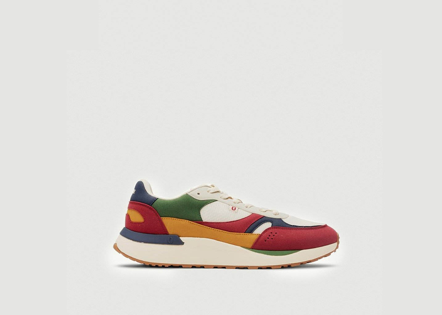 l'exception Baskets basses Anael Multicolore Odaje ex M.Moustache