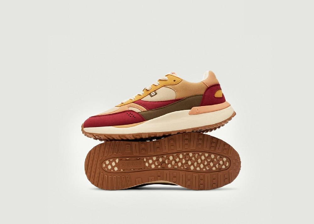 L'exception Baskets Basses Anaelle Multicolore Odaje Ex M.Moustache