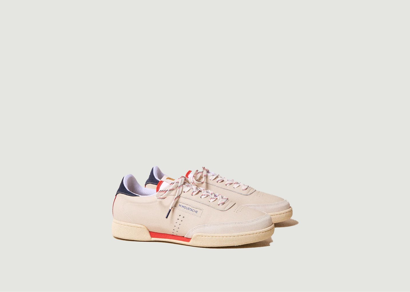 l'exception Baskets basses Anatole Beige Odaje ex M.Moustache