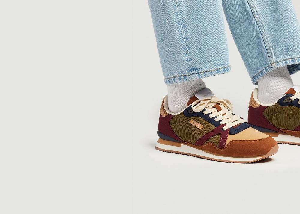 L'exception Baskets Basses André Multicolore Odaje Ex M.Moustache