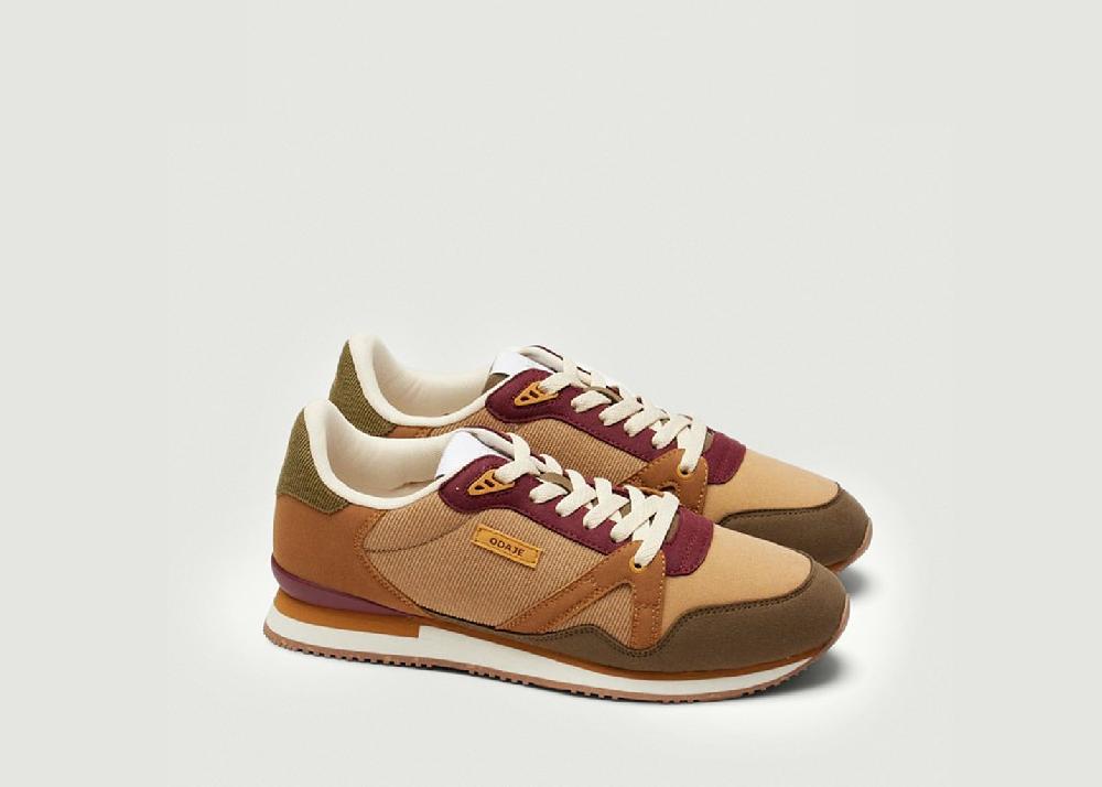 L'exception Baskets Basses André Multicolore Odaje Ex M.Moustache