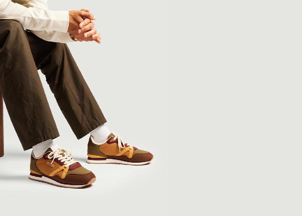 L'exception Baskets Basses André Multicolore Odaje Ex M.Moustache