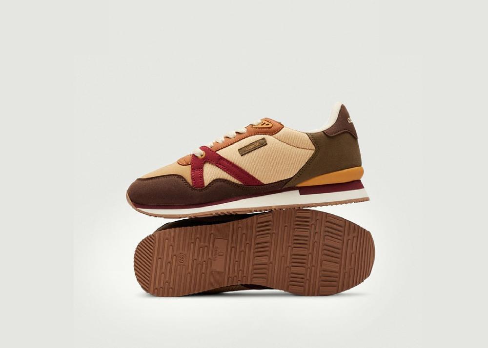 L'exception Baskets Basses Andrée Multicolore Odaje Ex M.Moustache