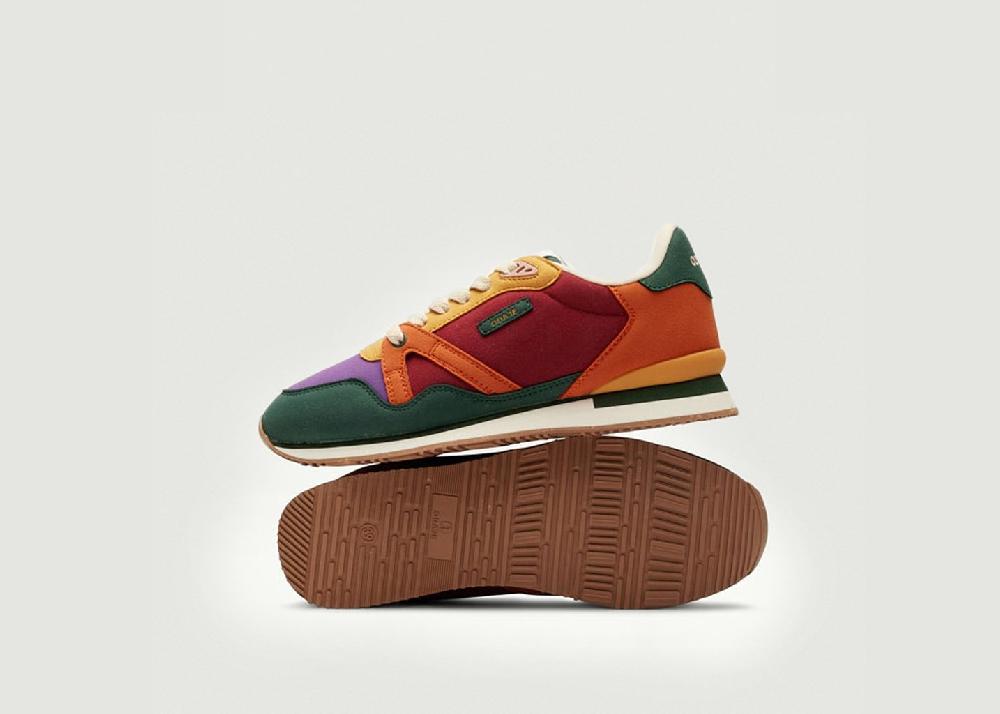 L'exception Baskets Basses Andrée Multicolore Odaje Ex M.Moustache