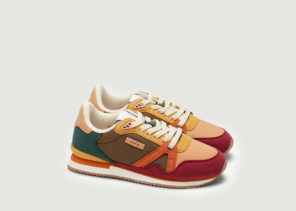 L'exception Baskets Basses Andrée Multicolore Odaje Ex M.Moustache