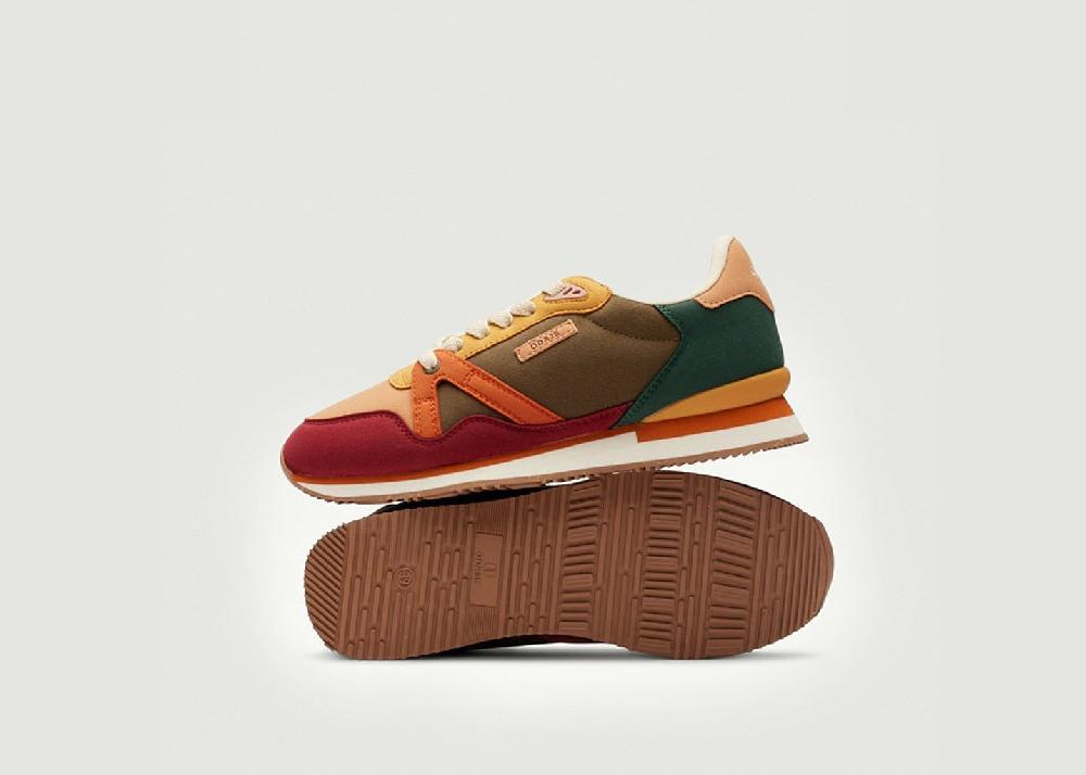 L'exception Baskets Basses Andrée Multicolore Odaje Ex M.Moustache