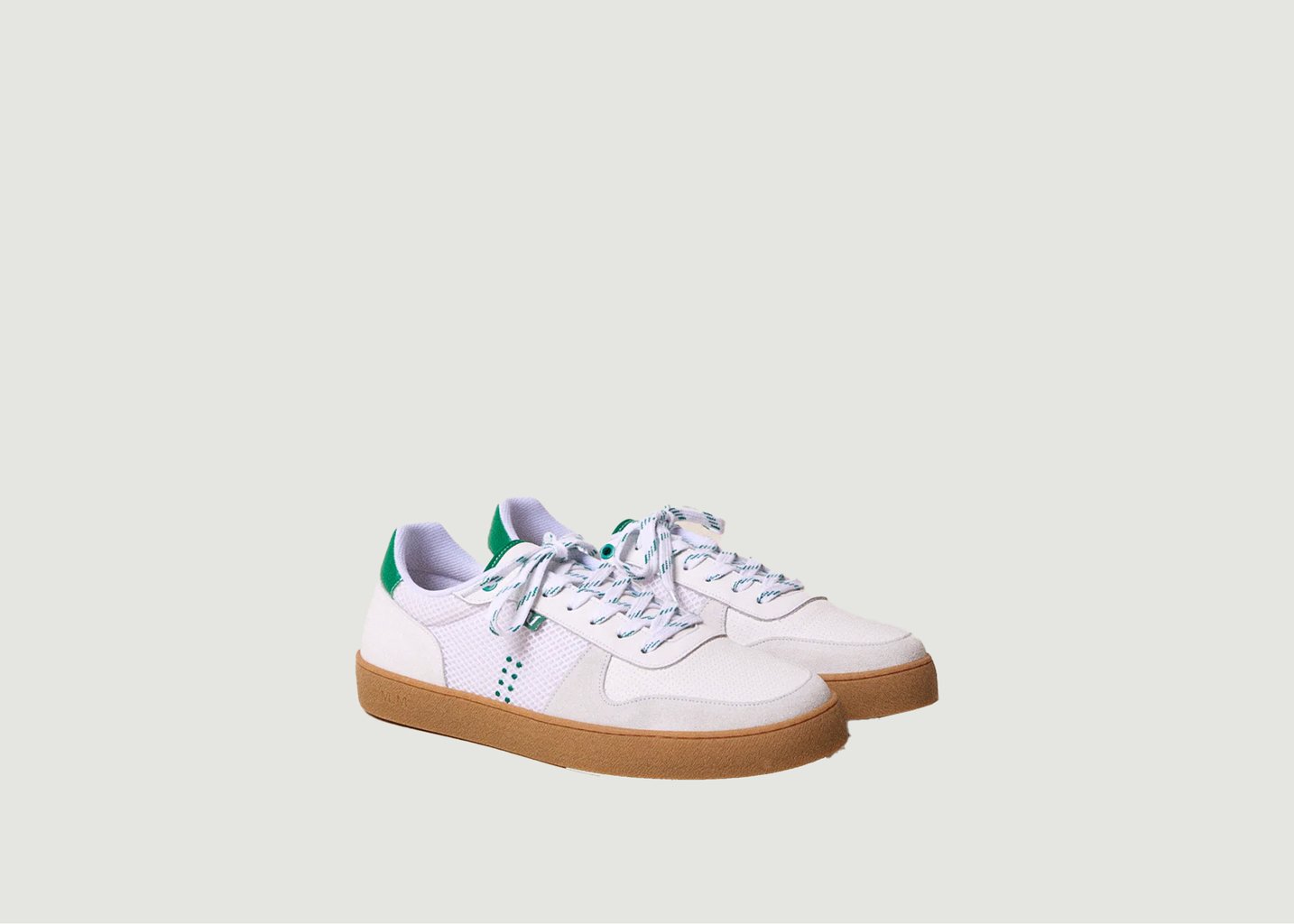 l'exception Baskets basses Arthur Blanc Odaje ex M.Moustache