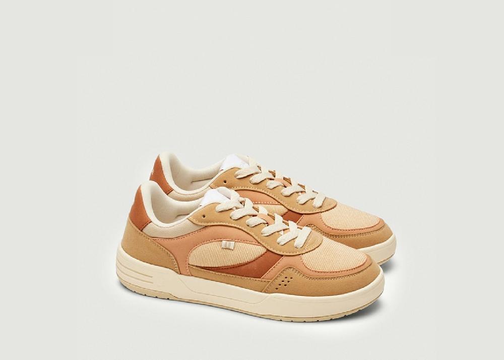 L'exception Baskets Basses Axelle Multicolore Odaje Ex M.Moustache