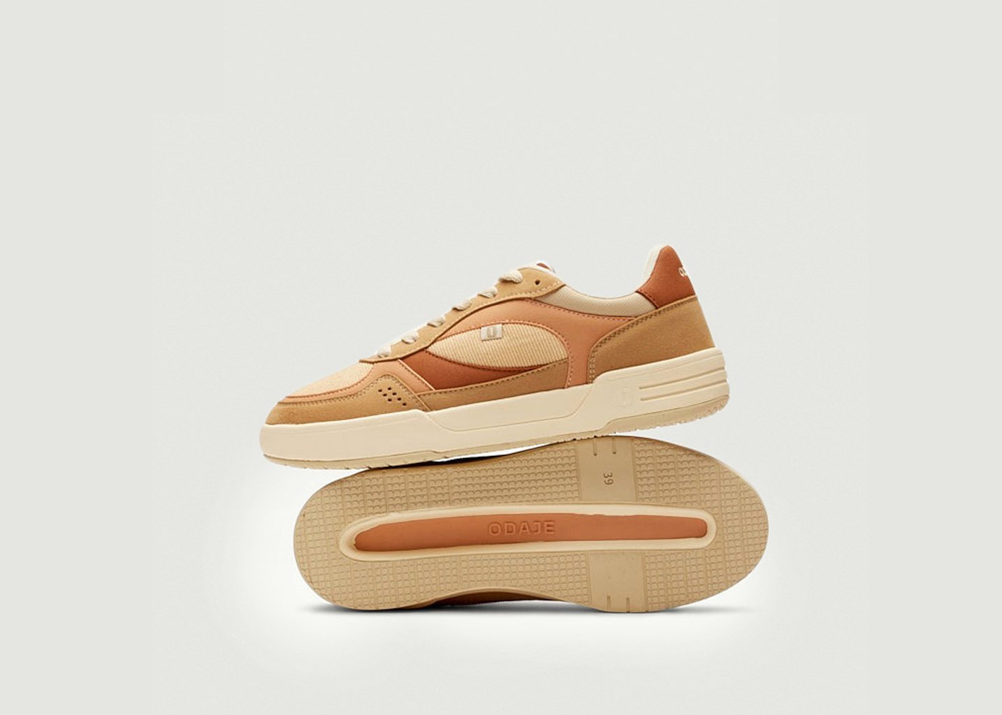 L'exception Baskets Basses Axelle Multicolore Odaje Ex M.Moustache