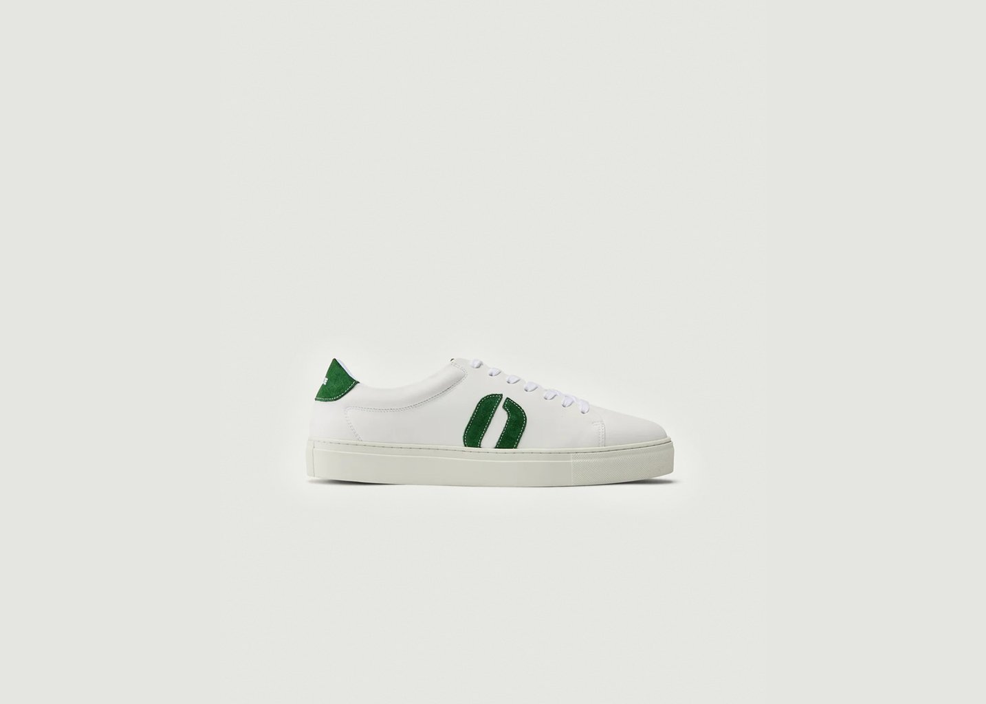 l'exception Baskets Basses Gabin Blanc Odaje ex M.Moustache