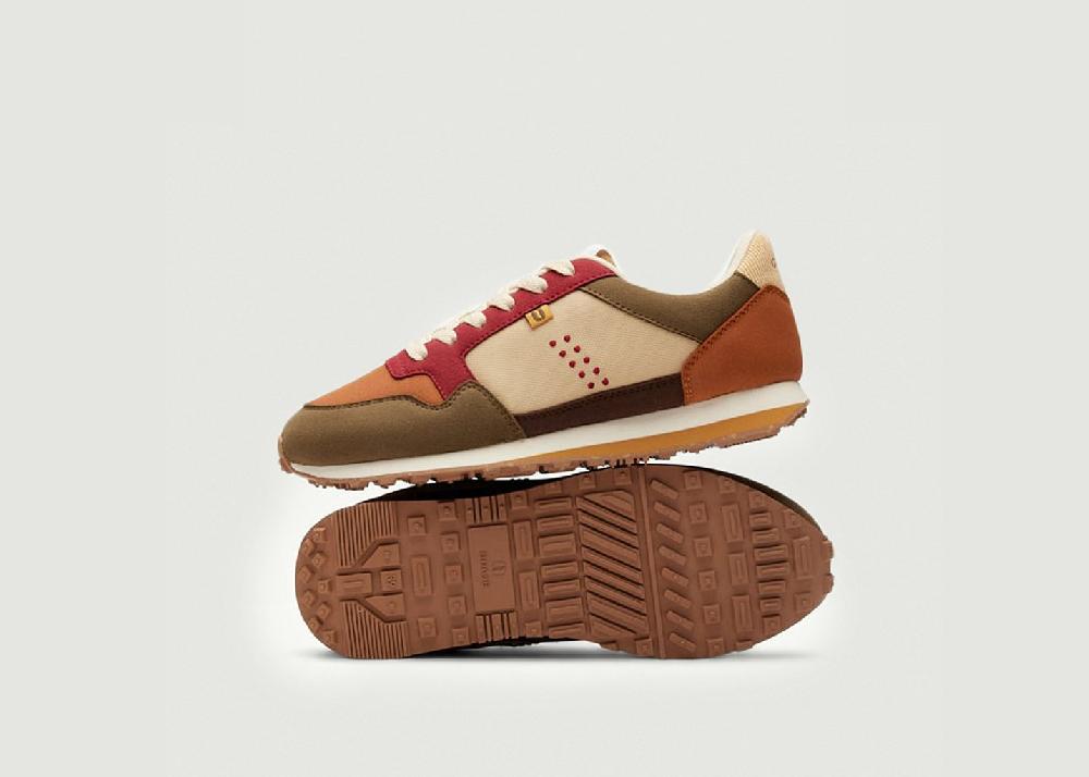 L'exception Baskets Basses Gabrielle Multicolore Odaje Ex M.Moustache