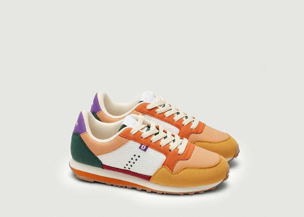 L'exception Baskets Basses Gabrielle Multicolore Odaje Ex M.Moustache