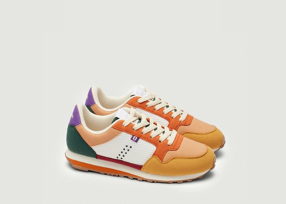 L'exception Baskets Basses Gabrielle Multicolore Odaje Ex M.Moustache