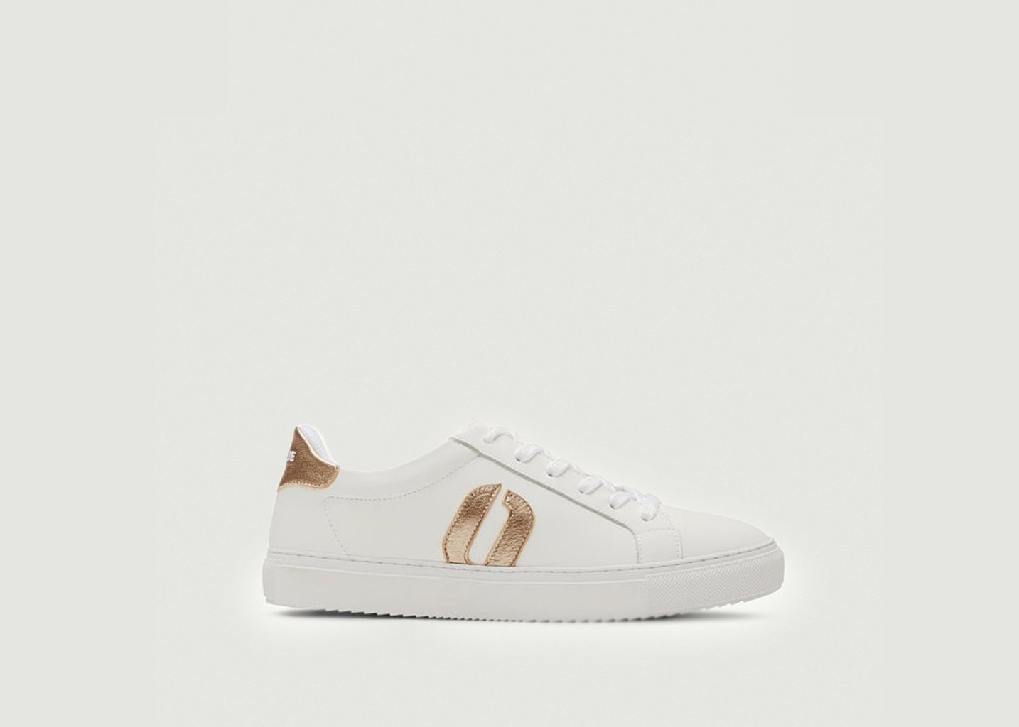 l'exception Baskets basses Gloria Blanc Odaje ex M.Moustache