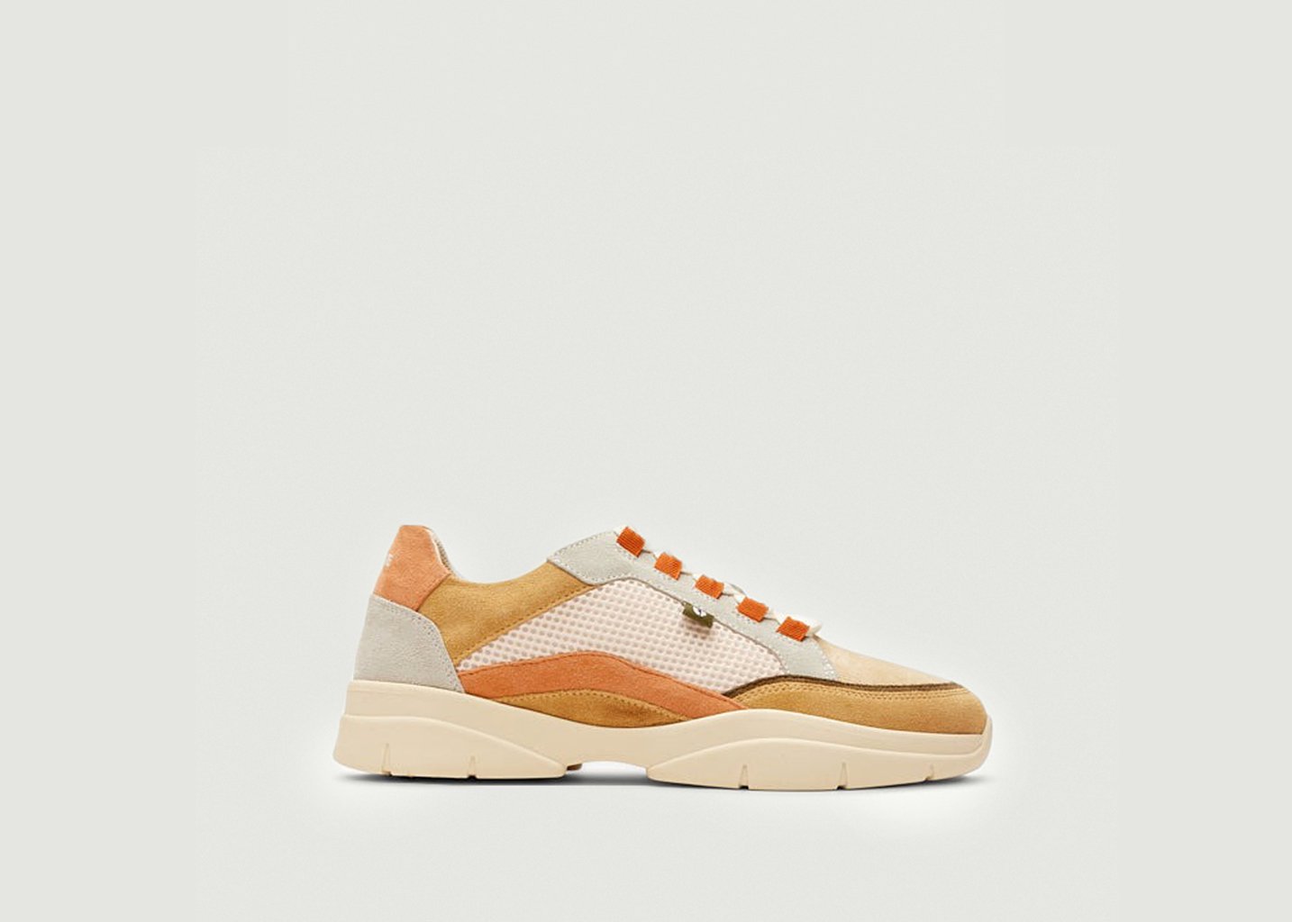 l'exception Baskets basses Laura Multicolore Odaje ex M.Moustache