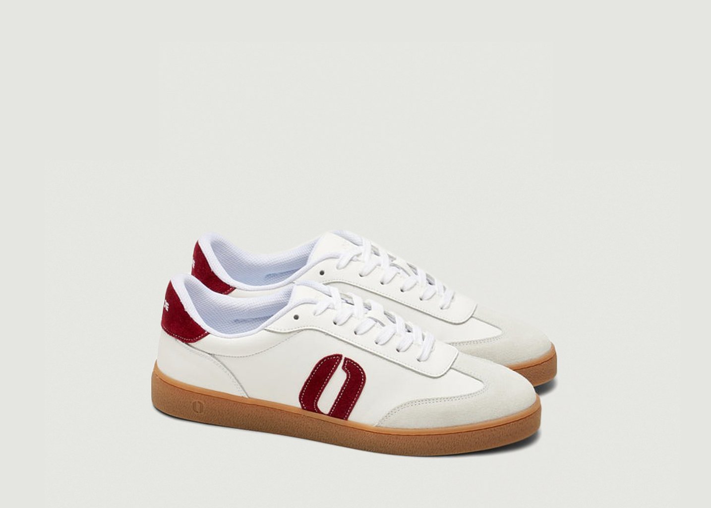 L'exception Baskets Basses Lucia Blanc Odaje Ex M.Moustache