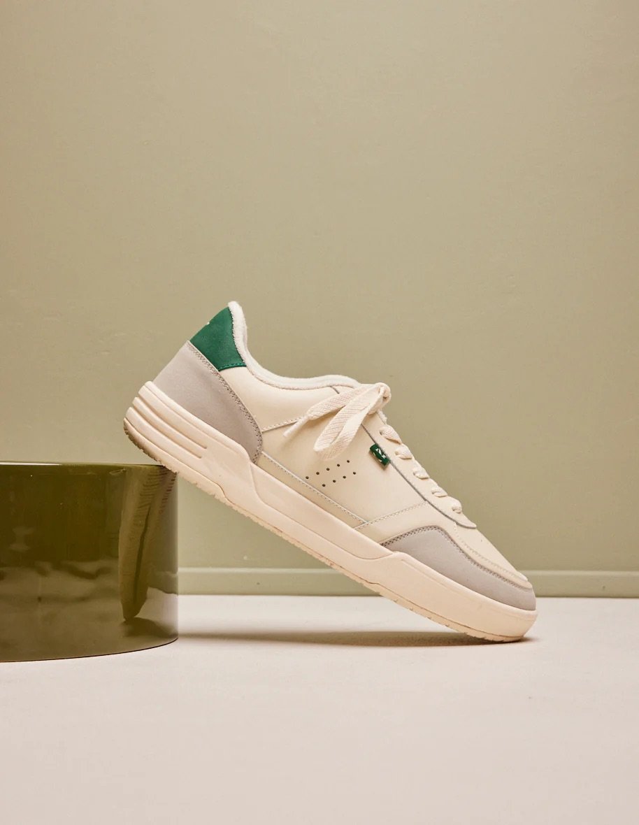 L'exception Baskets Basses Mael Blanc Odaje Ex M.Moustache