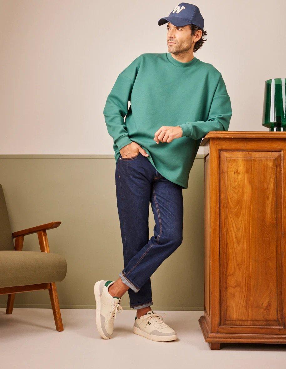 L'exception Baskets Basses Mael Blanc Odaje Ex M.Moustache