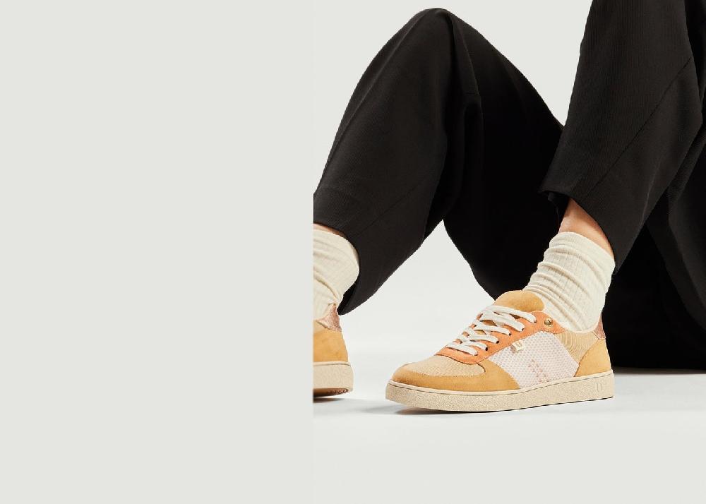L'exception Baskets Basses Marie Multicolore Odaje Ex M.Moustache